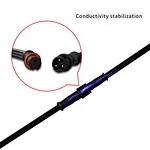 T connector with two nake wires